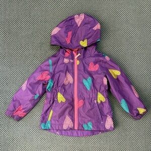Cat & Jack Purple and Pink Hooded Jacket